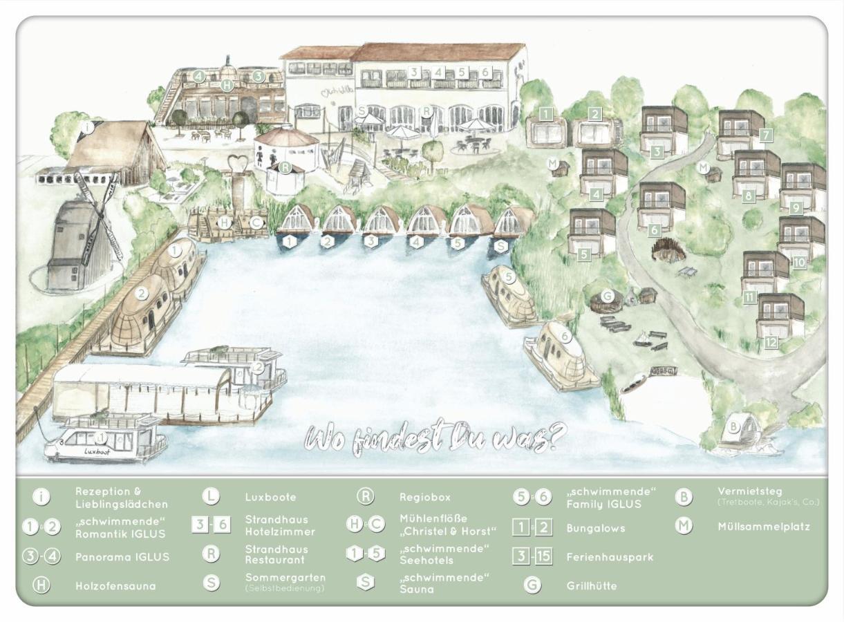 Lieblingsplatz Parey - Ferienhaus Am See Dış mekan fotoğraf